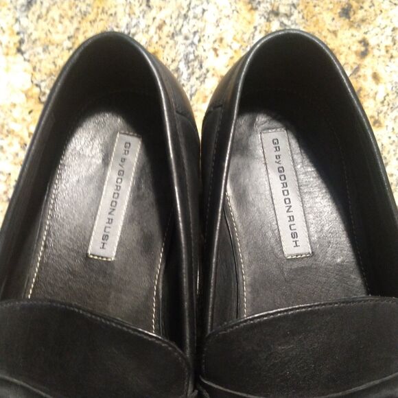 GR by Gordon Rush Horsebit Loafers Black Leather 68721 Channing Men’s Sz 12 main image 7